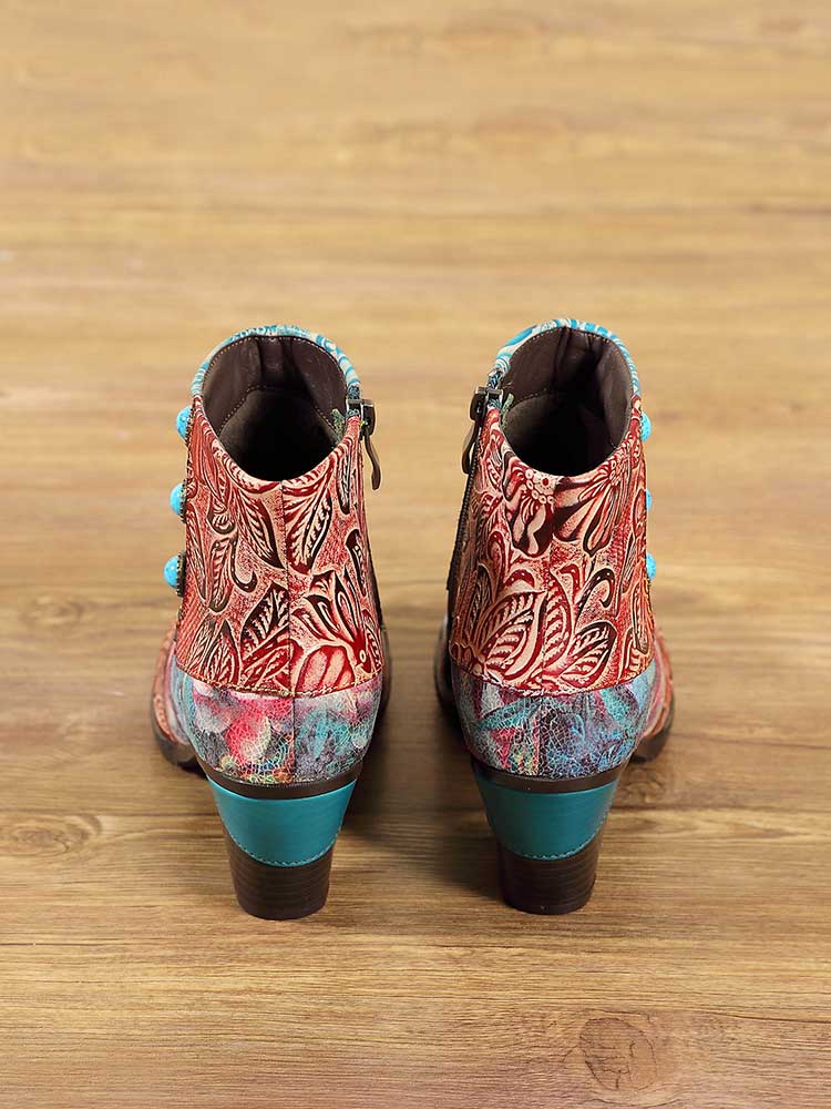 Leanna Vintage Handmade Ankle Boots – product view 14