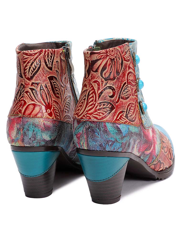 Leanna Vintage Handmade Ankle Boots – product view 8