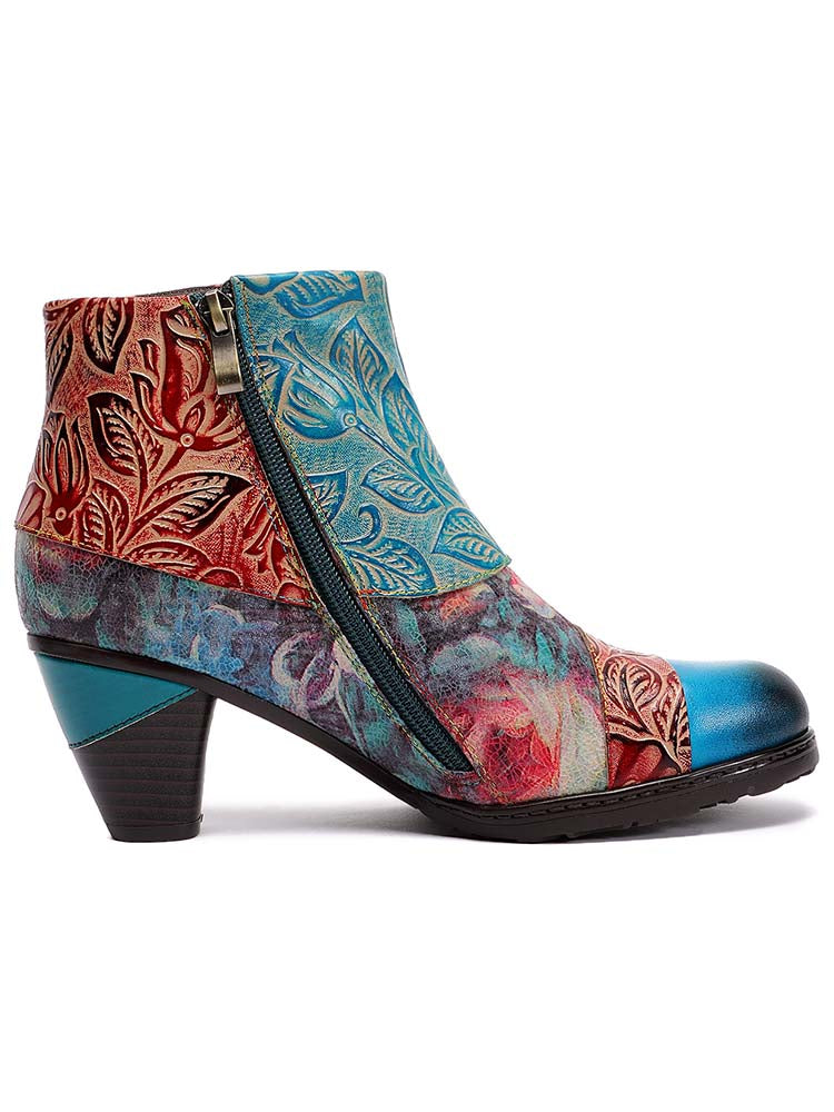 Leanna Vintage Handmade Ankle Boots – product view 4