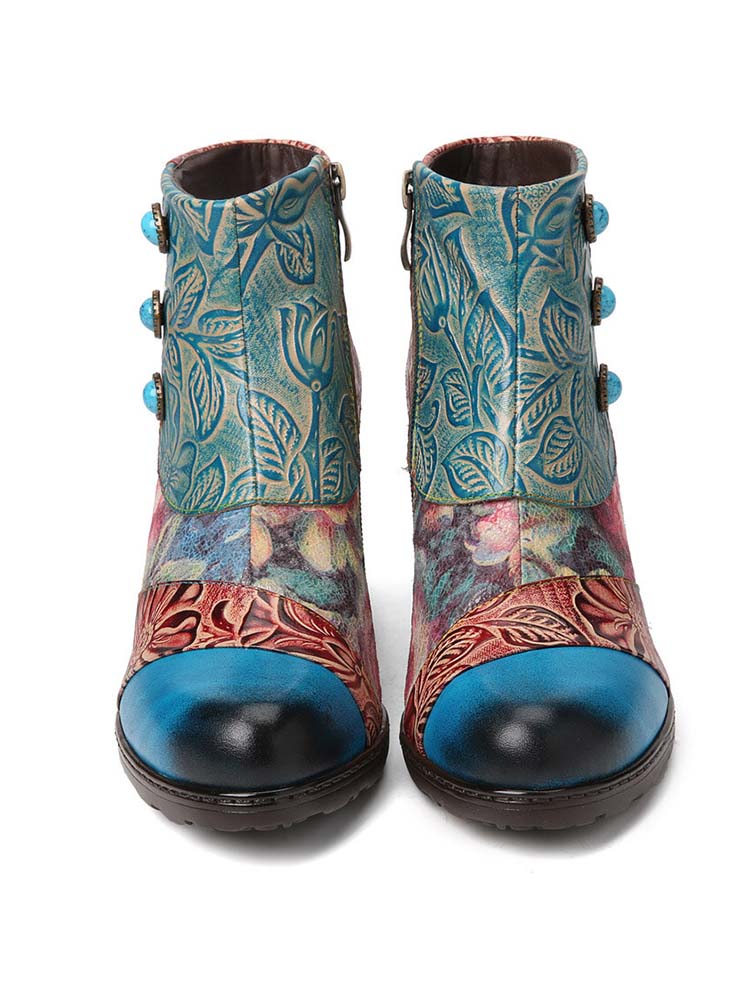Leanna Vintage Handmade Ankle Boots – product view 7