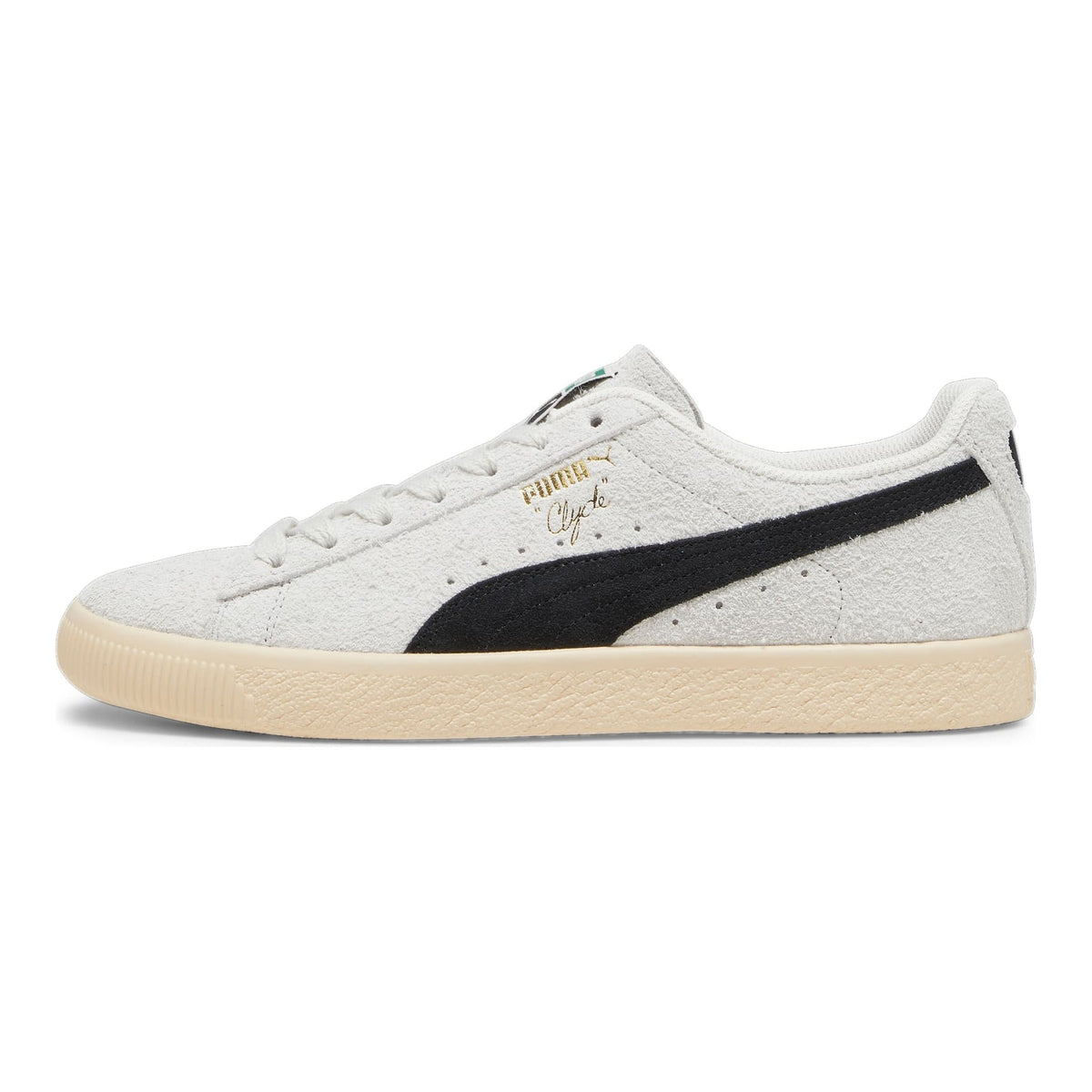 Puma Clyde Hairy Suede Men Sneakers Sedate Gray/Cashew