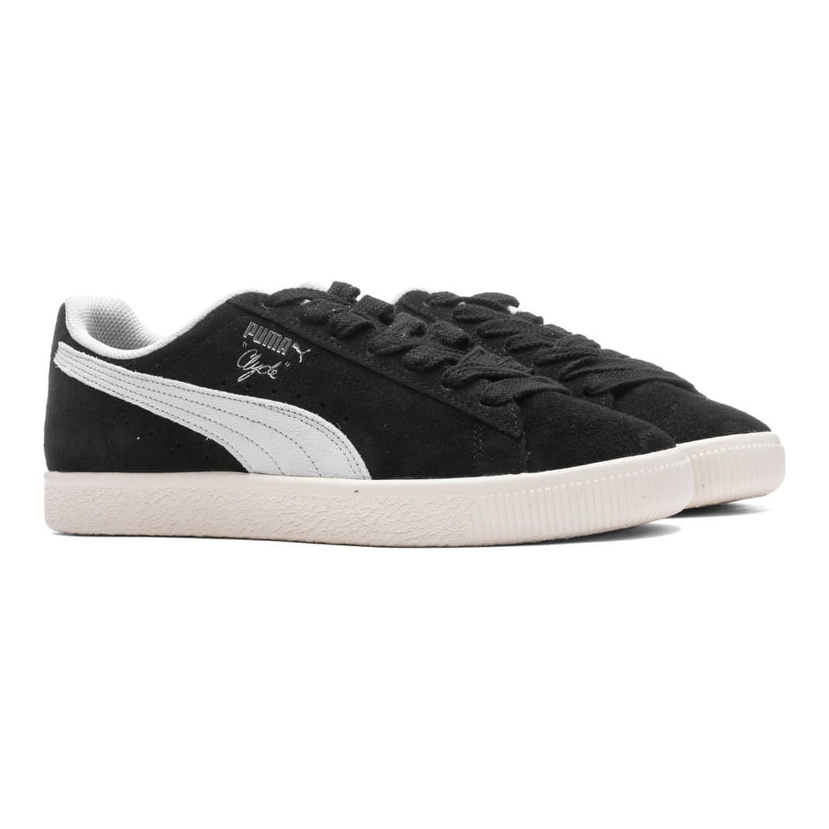 Puma Clyde Hairy Suede Men Sneakers Puma Black/Ivory