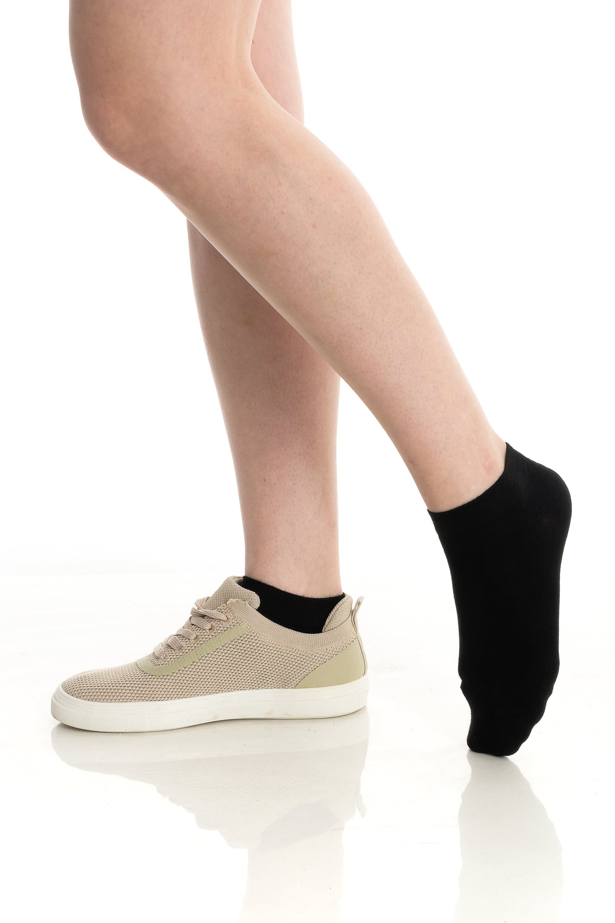 Women’s Bamboo Ankle Socks 6-Pack, Blue, Pink & Magenta