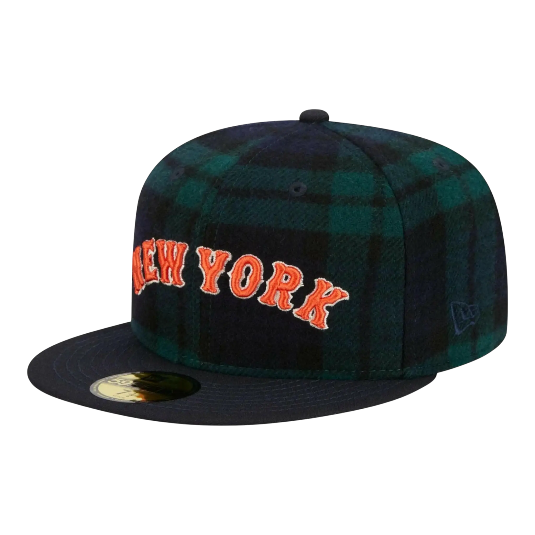 New Era New York Mets Plaid 59Fifty Fitted Hat Multi