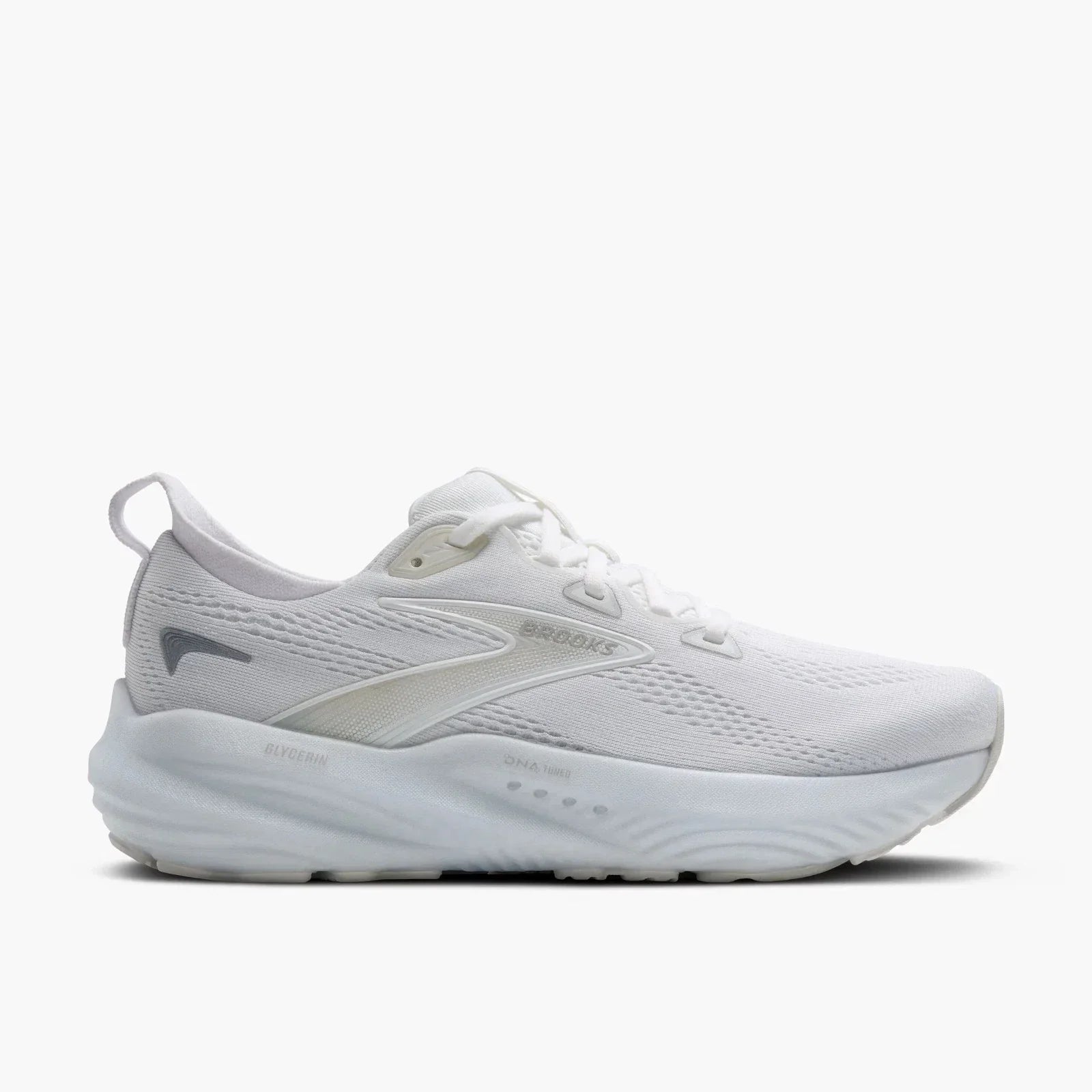 Brooks Glycerin 22 Women's Sneakers — White Running