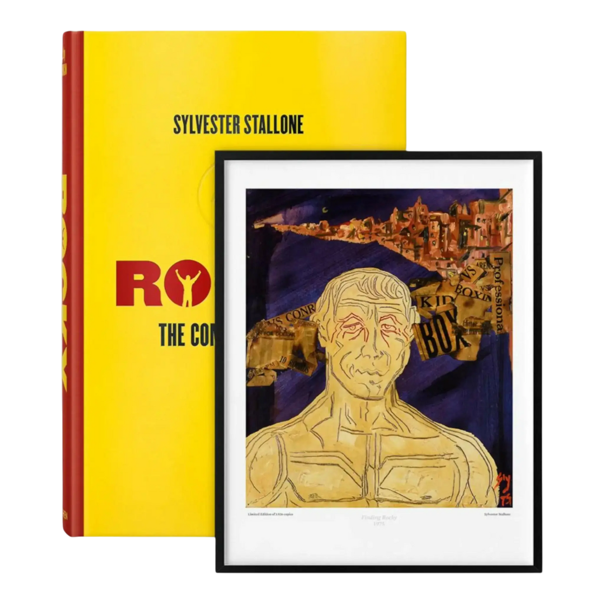 Taschen Rocky. The Complete Films Hardcover Book Yellow – product view 1
