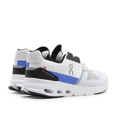 On Cloudrift 87 Men's Sneakers — White/Cobalt Mesh Low-Top