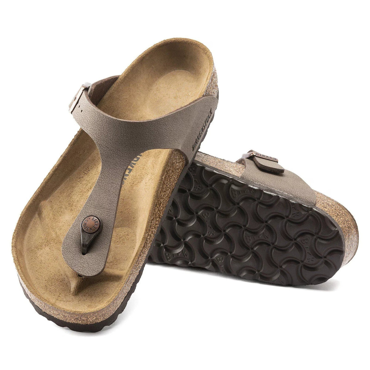 Birkenstock Gizeh Women's Thong Sandals — Mocha