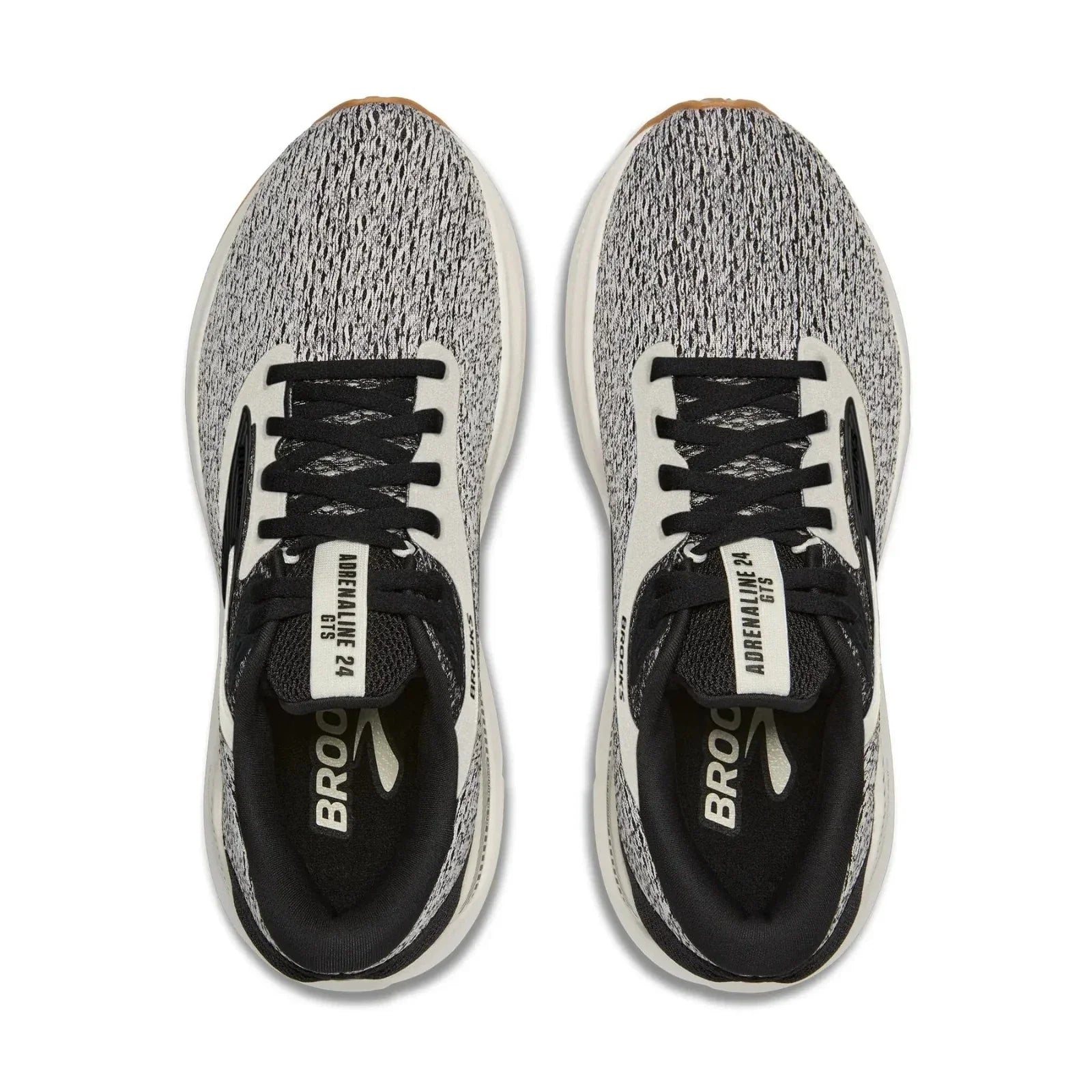 Brooks Adrenaline GTS 24 Men's Sneakers — Coconut/Black Running