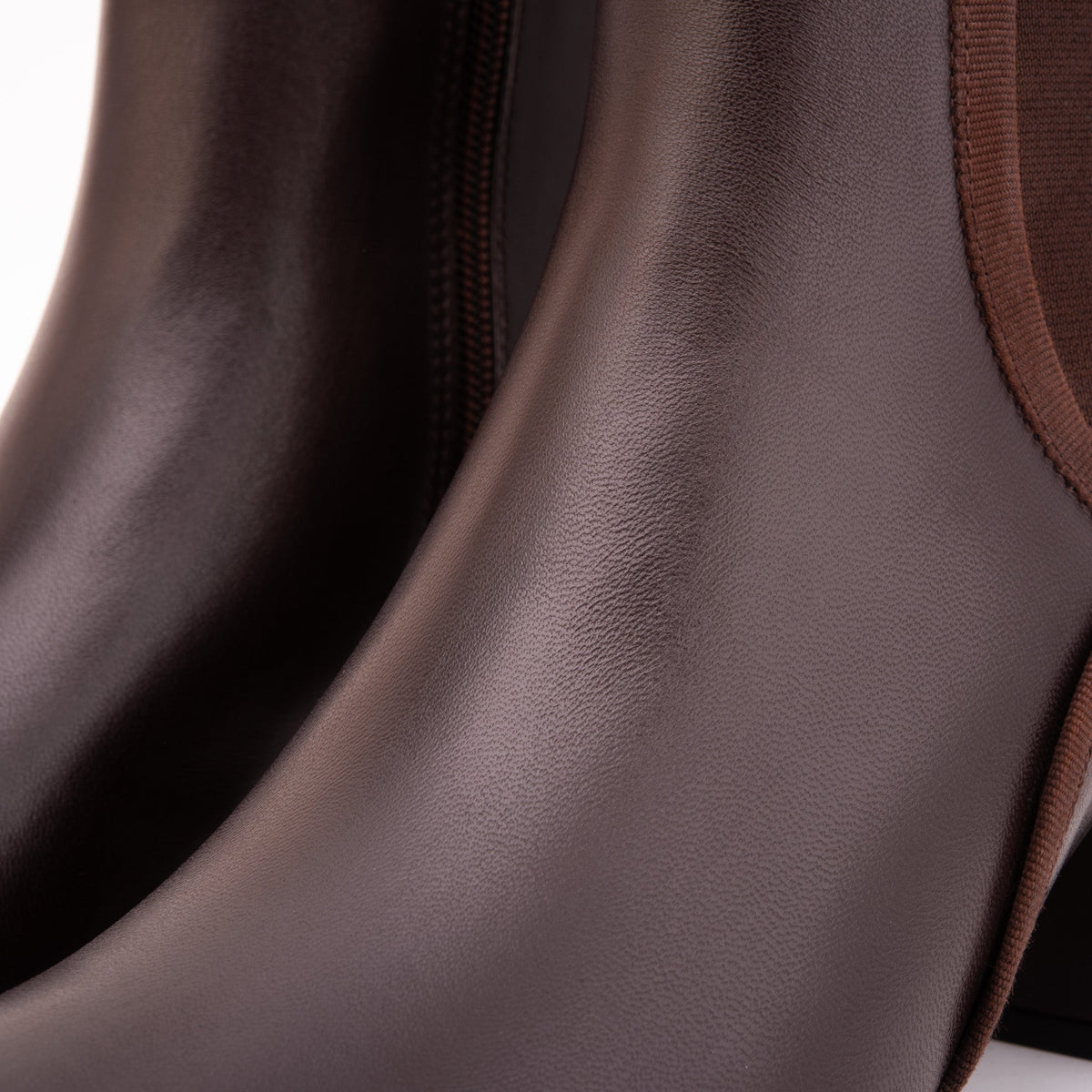 Vinci Leather The Kensington Brown Leather Block Heel Women’s Mid-Calf Boot – product view 4