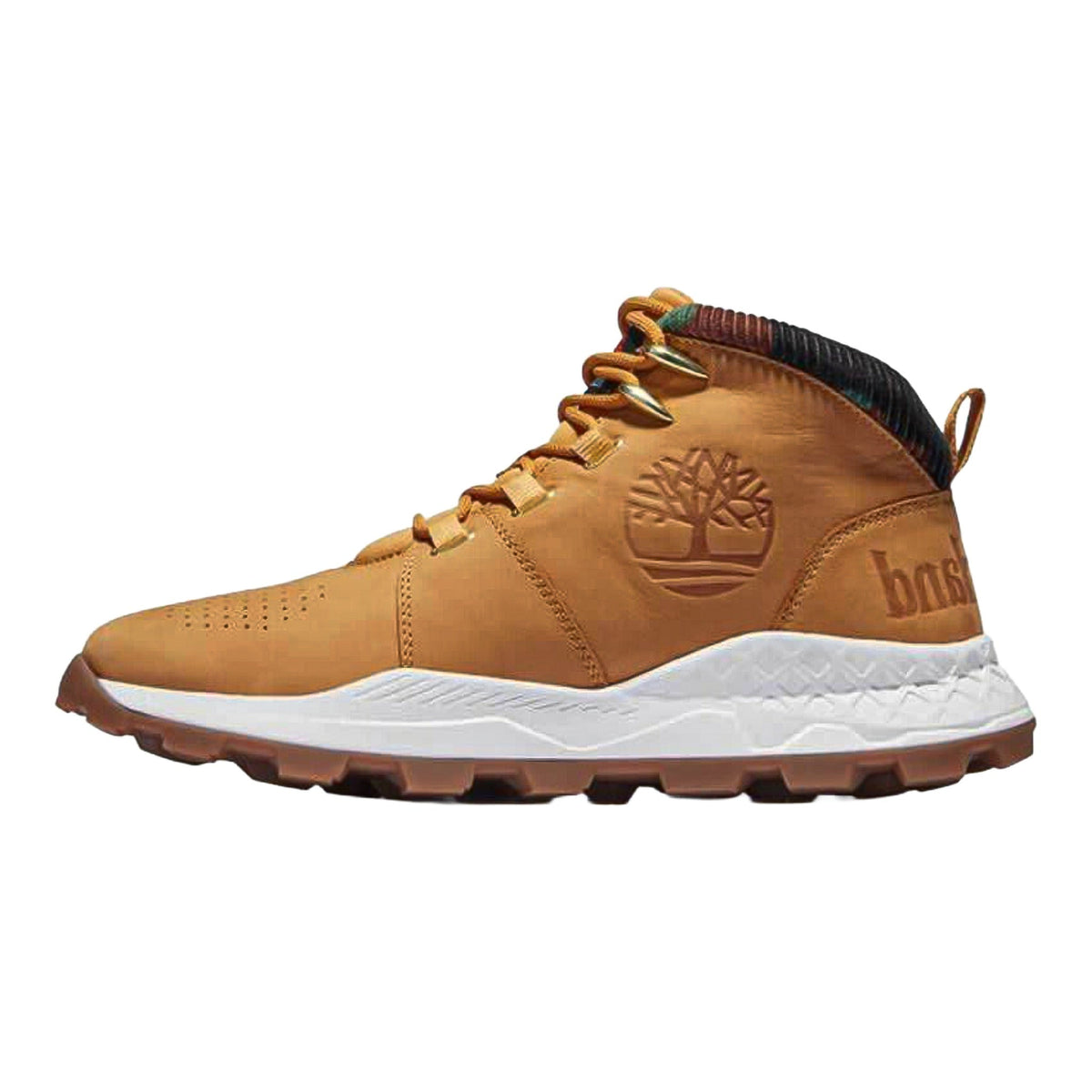 Timberland Brooklyn Mid Lace Up Men Boots Wheat Nubuck