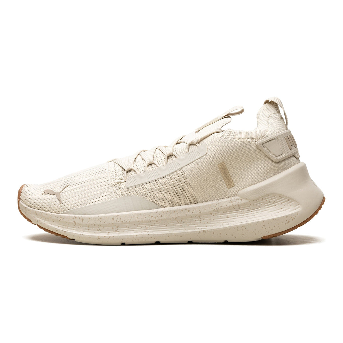 Puma Softride Symmetry Fuzion Speckle Men Running Sneakers Desert Dust/Gum