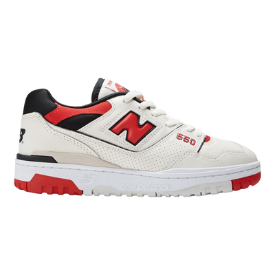 New Balance 550 Men Sneaker Sea Salt True Red – product view 1