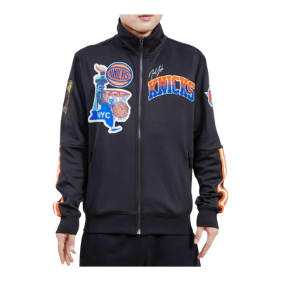 Pro Standard New York Knicks Home Town Men Track Jacket Black