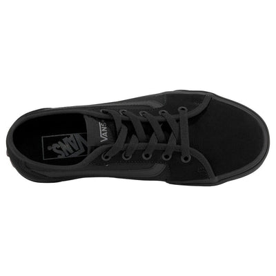 Vans Filmore Decon Women's Sneakers — Black Canvas Low-Top