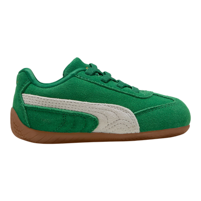 PUMA Speedcat OG Toddlers' (TD) Easy-On Sneakers — Green Suede