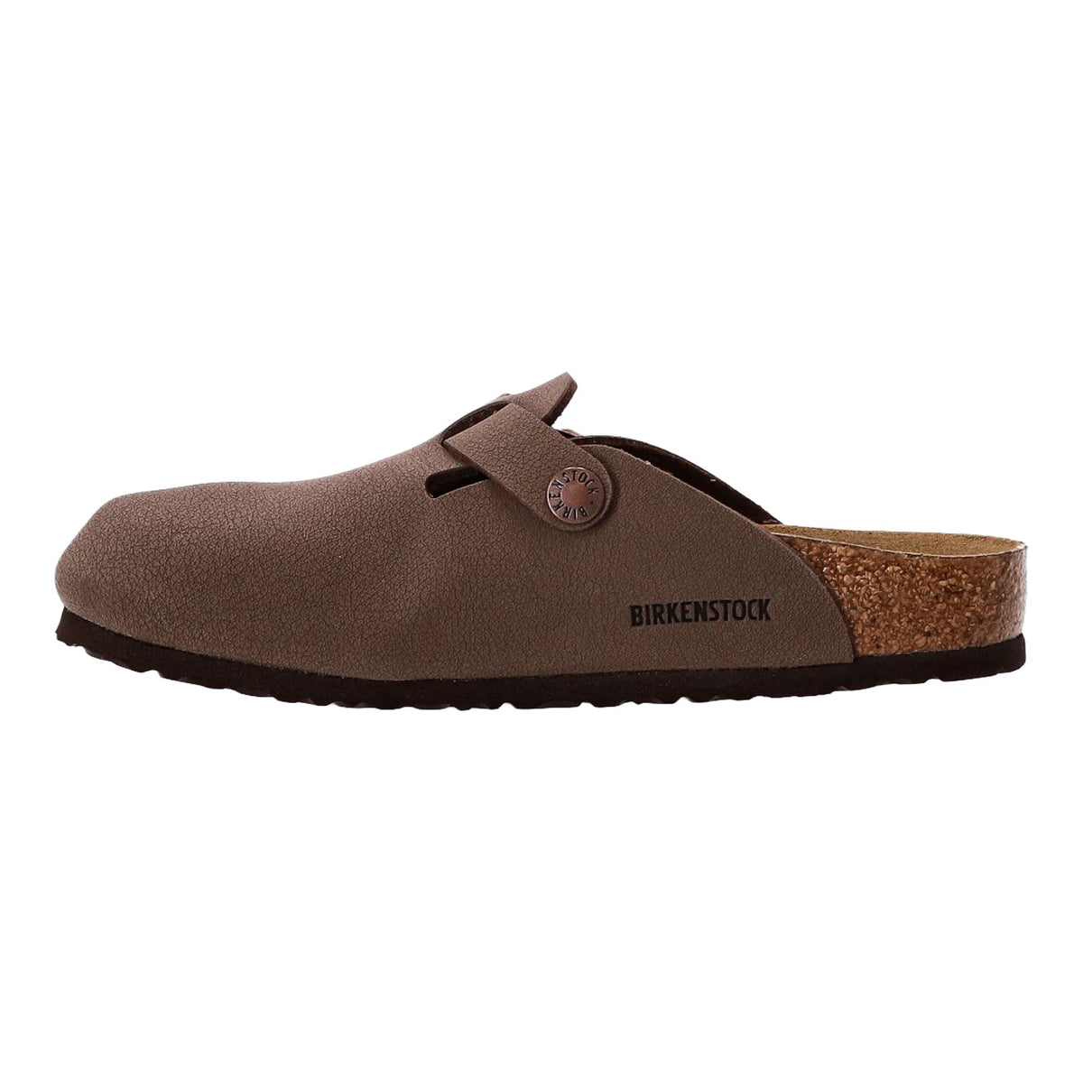 Birkenstock Boston Kids' Clogs — Mocha Birkibuc