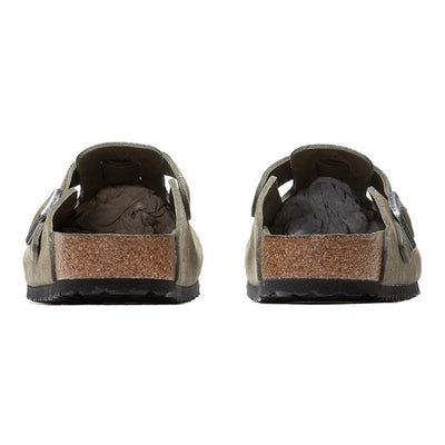 Birkenstock Boston Soft Footbed Unisex Clogs — Thyme Suede – product view 5