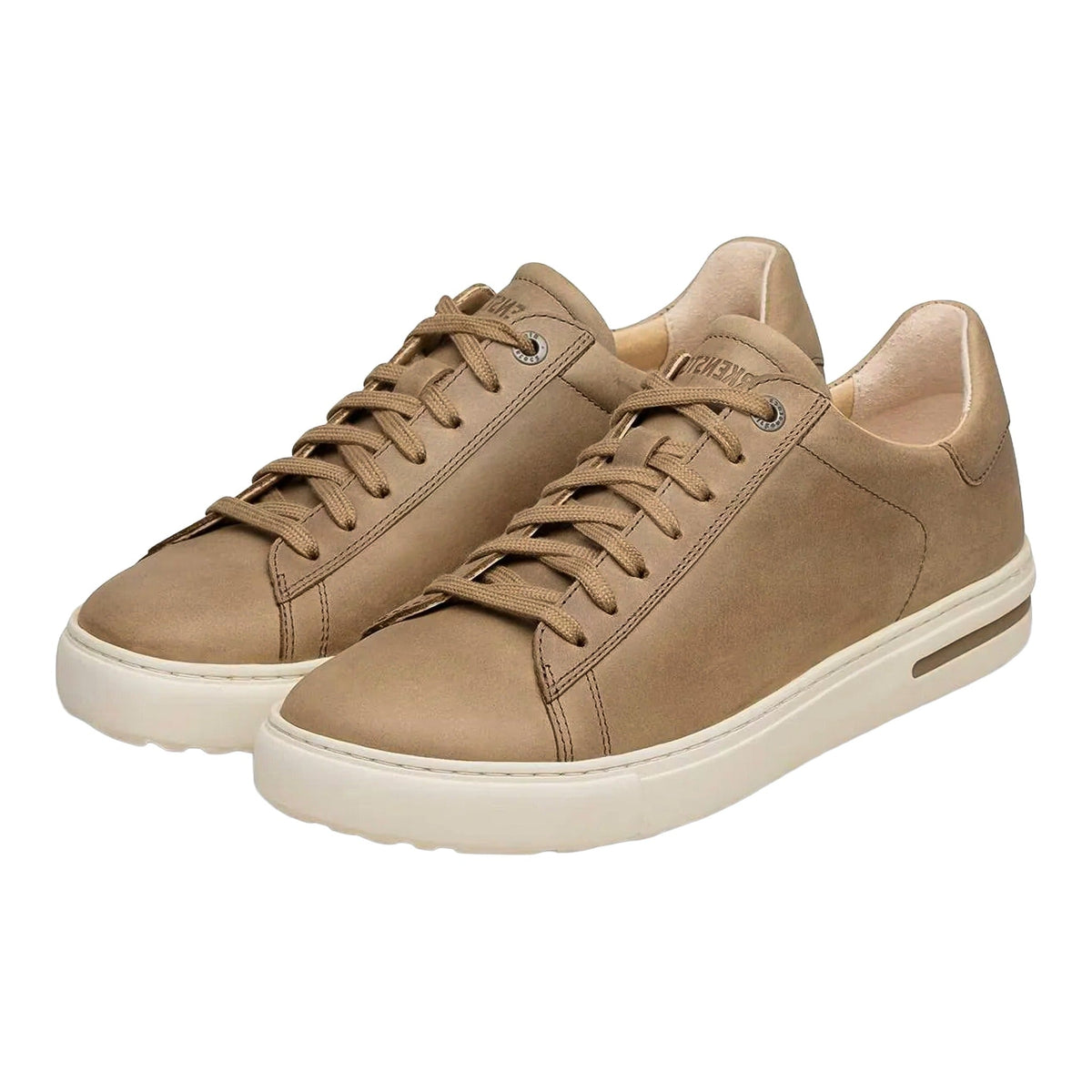 Birkenstock Bend Low Unisex Sneakers — Tobacco Brown Leather – product view 3