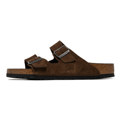 Birkenstock Arizona Soft Footbed Unisex Sandals — Carafe Suede Leather – product view 2