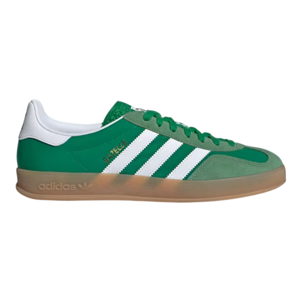 adidas Gazelle Indoor Men's Sneakers — Green/White – product view 1