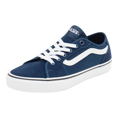 Vans Filmore Decon Men's Sneakers — Blue/White Suede – product view 1
