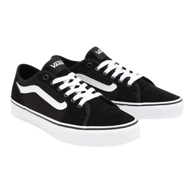 Vans Filmore Decon Men's Sneakers — Black/White Leather – product view 1