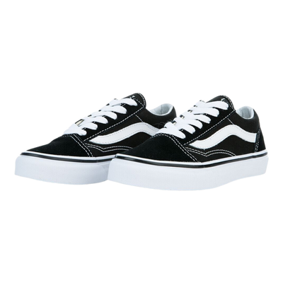 Vans Old Skool Kids' Sneakers — Black Canvas Low-Top – product view 1
