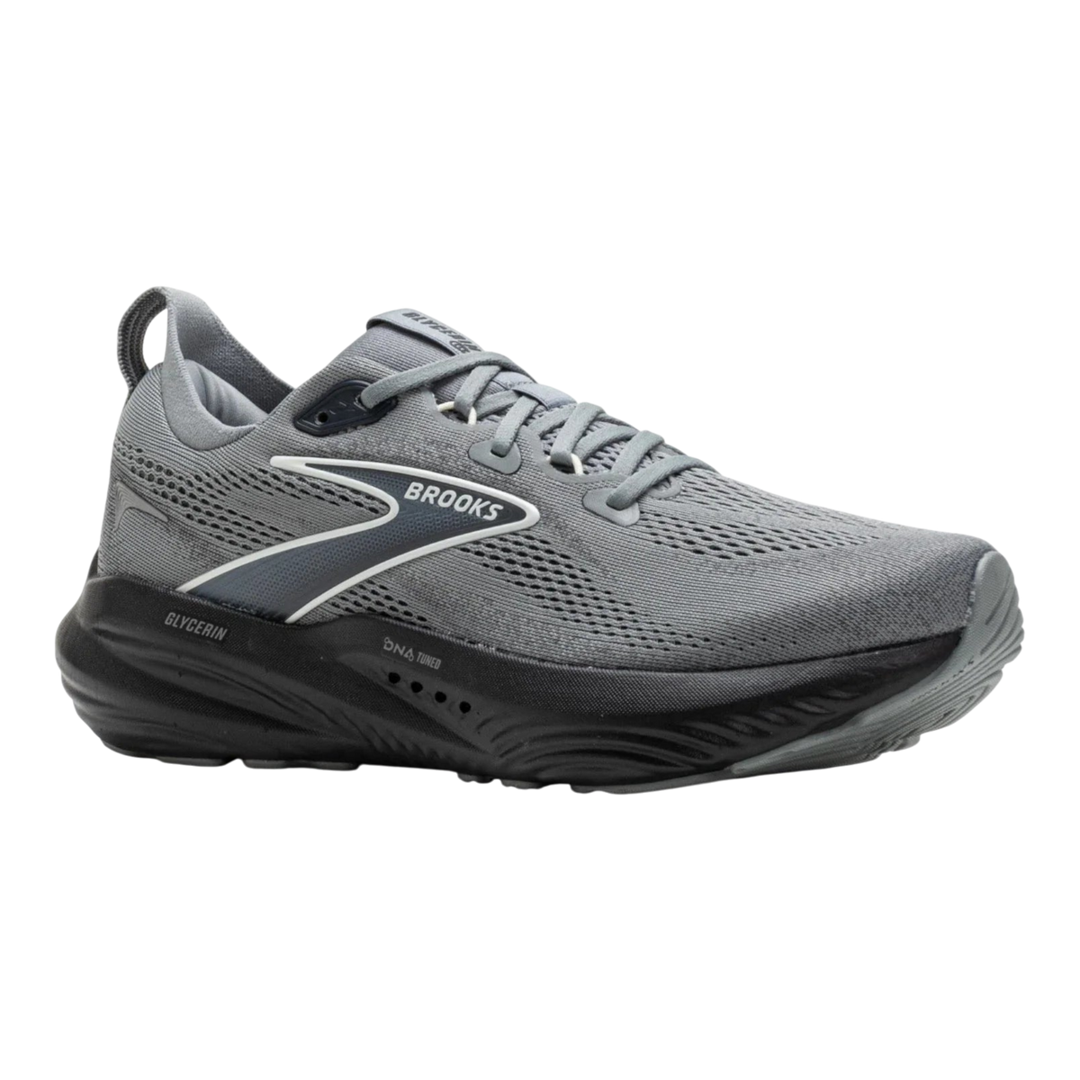 Brooks Glycerin 22 Men's Sneakers — Primer Gray Low-Top