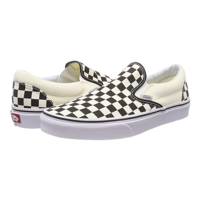Vans Classic VEYEBWW Check Men's Sneakers — White/Black – product view 1