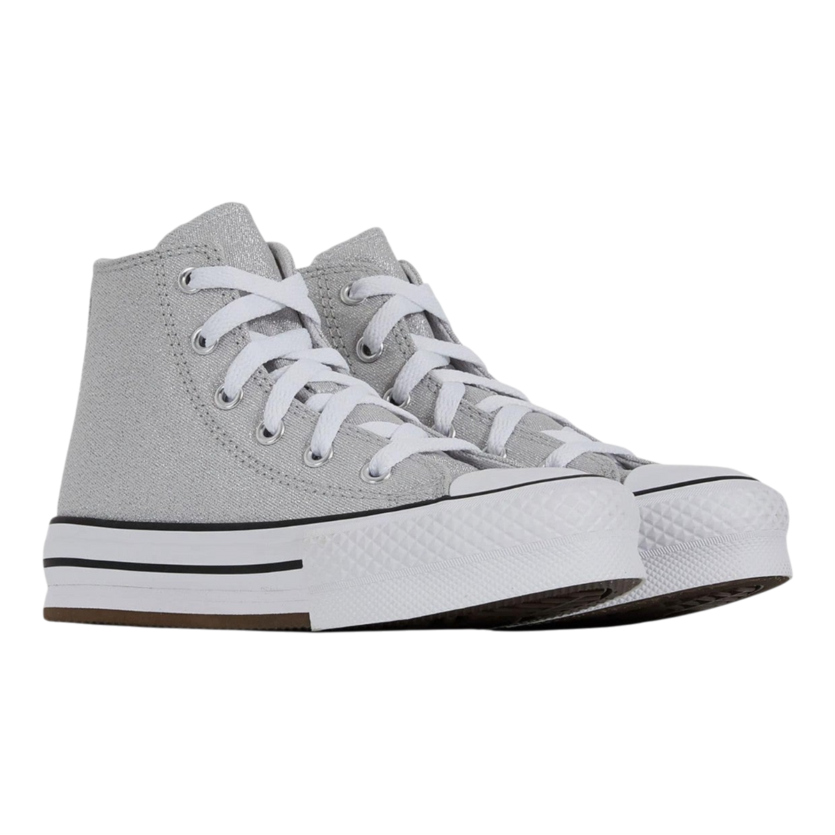 Converse Chuck Taylor All Star Eva Lift Kids' Sneakers — Light Gray – product view 1