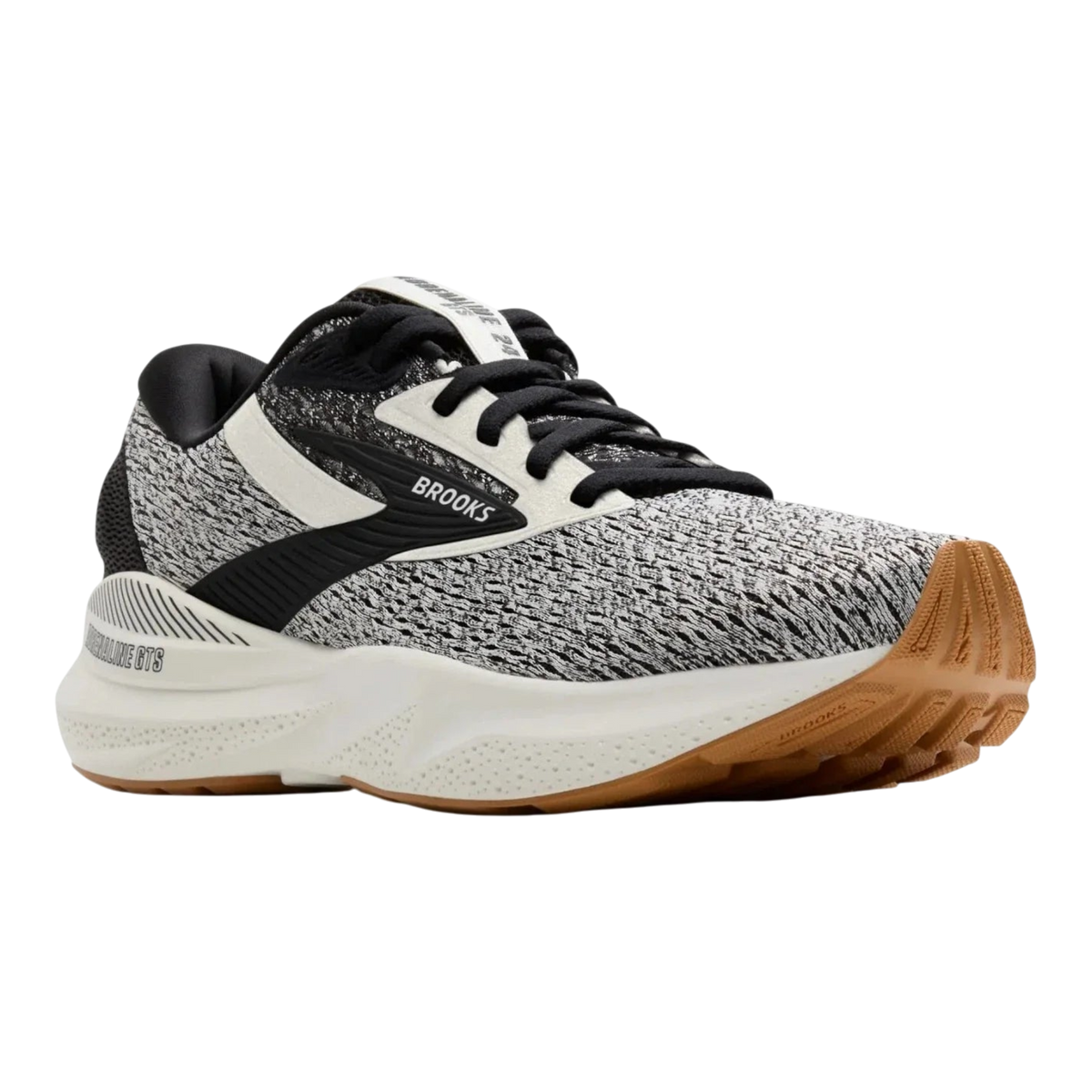 Brooks Adrenaline GTS 24 Men's Sneakers — Coconut/Black Running