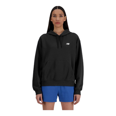 New Balance Sport Essentials Women's Pullover Hoodie — Black