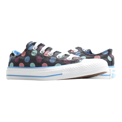Converse Chuck Taylor All Star Ox Polka Dots Sneakers — Graphite Low-Top – product view 1