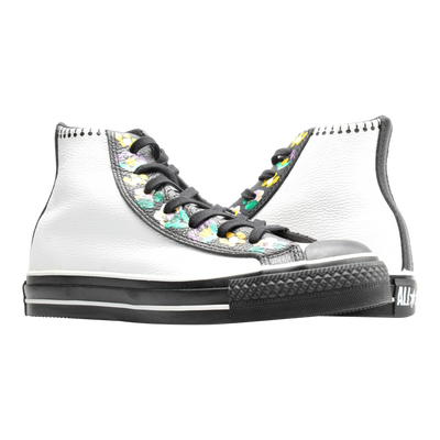 Converse Chuck Taylor All Star Matryoshka Hi Sneakers — White/Black – product view 1