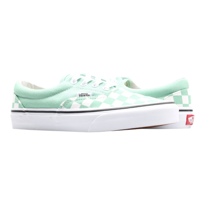 Vans Era Neptune Sneakers — True White/Checkerboard/Green Low-Top – product view 1