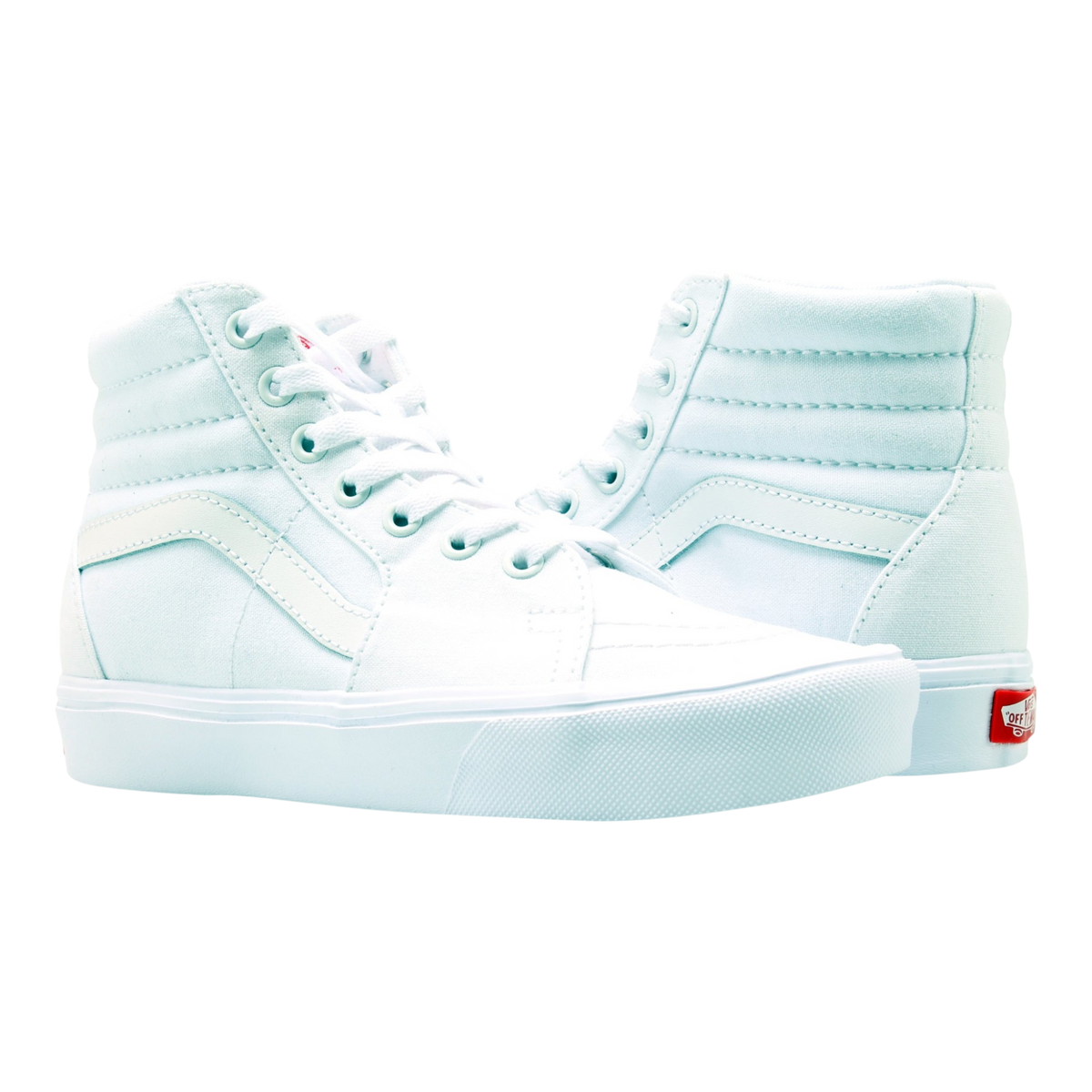 Vans Sk8 Hi Lite Classic Hi Top Sneakers — True White – product view 1