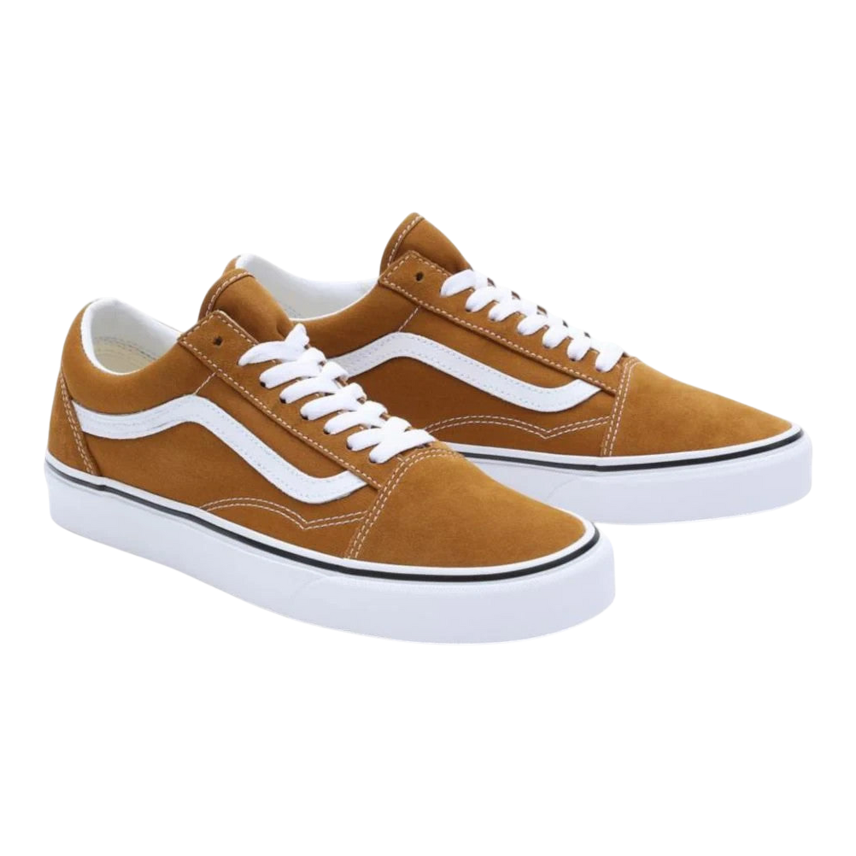 Vans Old Skool Men's Sneakers — Golden/Brown Suede – product view 1
