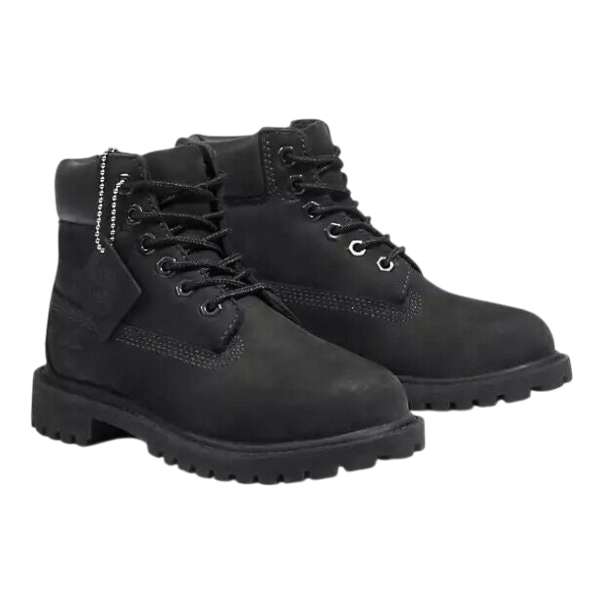 Timberland 6-Inch Premium Waterproof Men's Boots — Black Nubuck