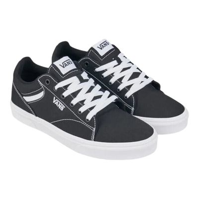 Vans Seldan Men's Sneakers — Black/White Canvas – product view 1