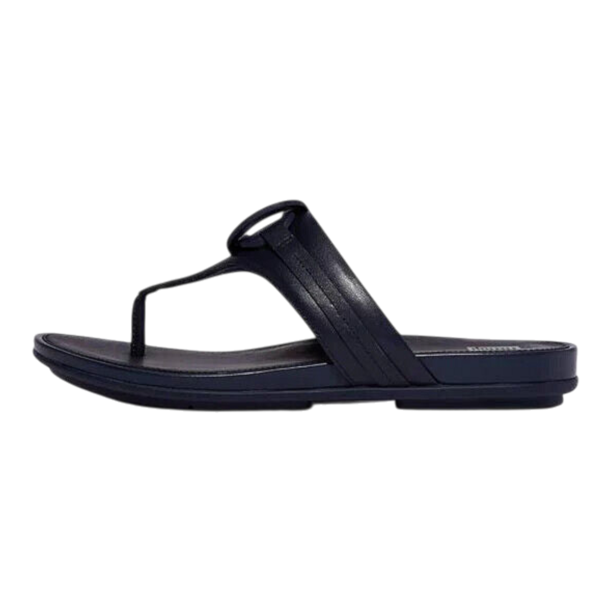 FitFlop Gracie Thong Circlet Toe Post Women's Sandals — Navy Leather