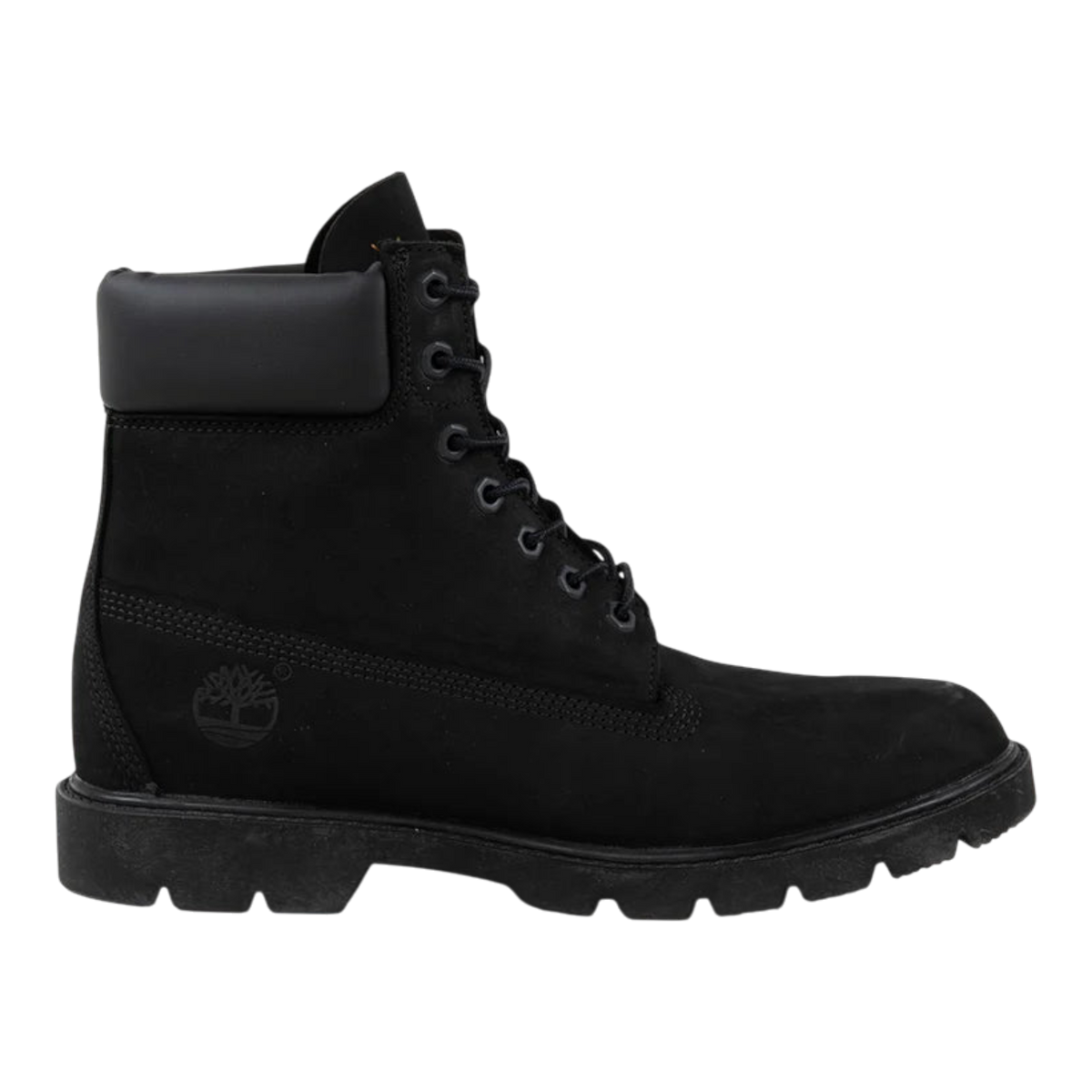 Timberland 6-Inch Basic Waterproof Men's Boots — Black Nubuck
