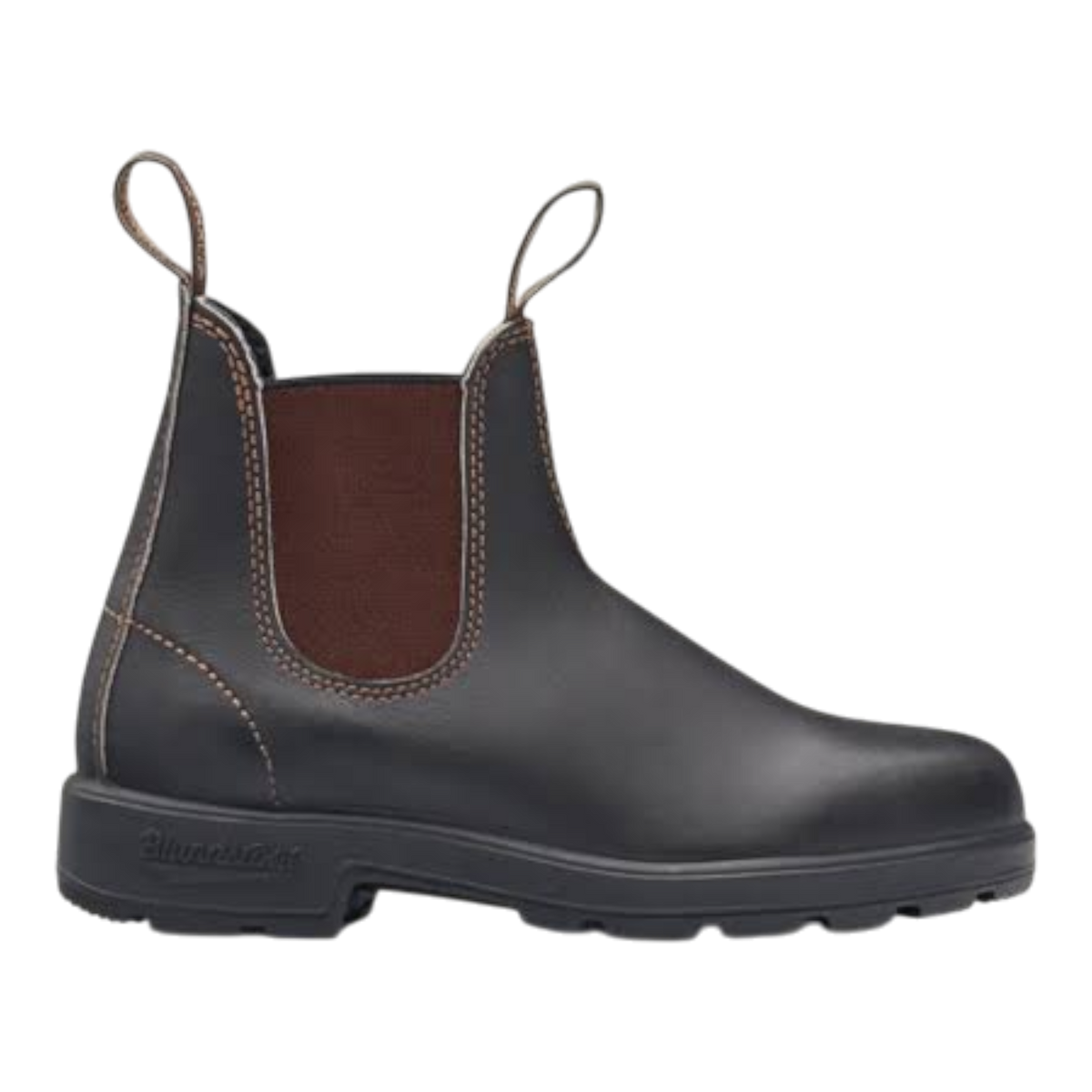 Blundstone 500 Original Men's Chelsea Boots — Stout Brown Leather