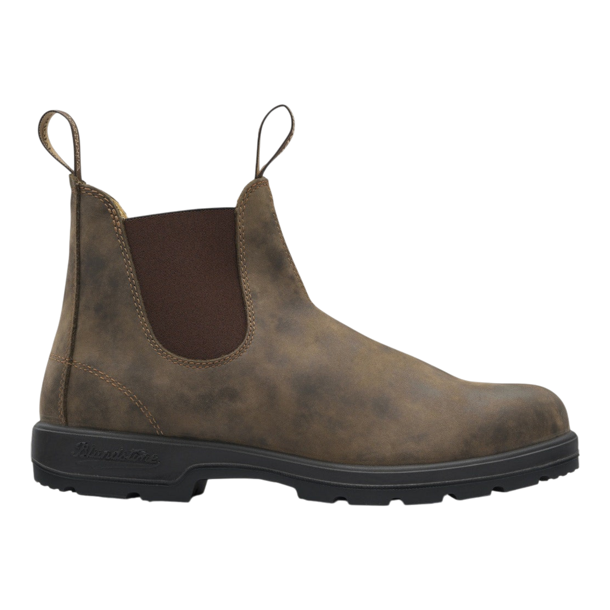 Blundstone 585 Classic Men's Chelsea Boots — Rustic Brown Leather