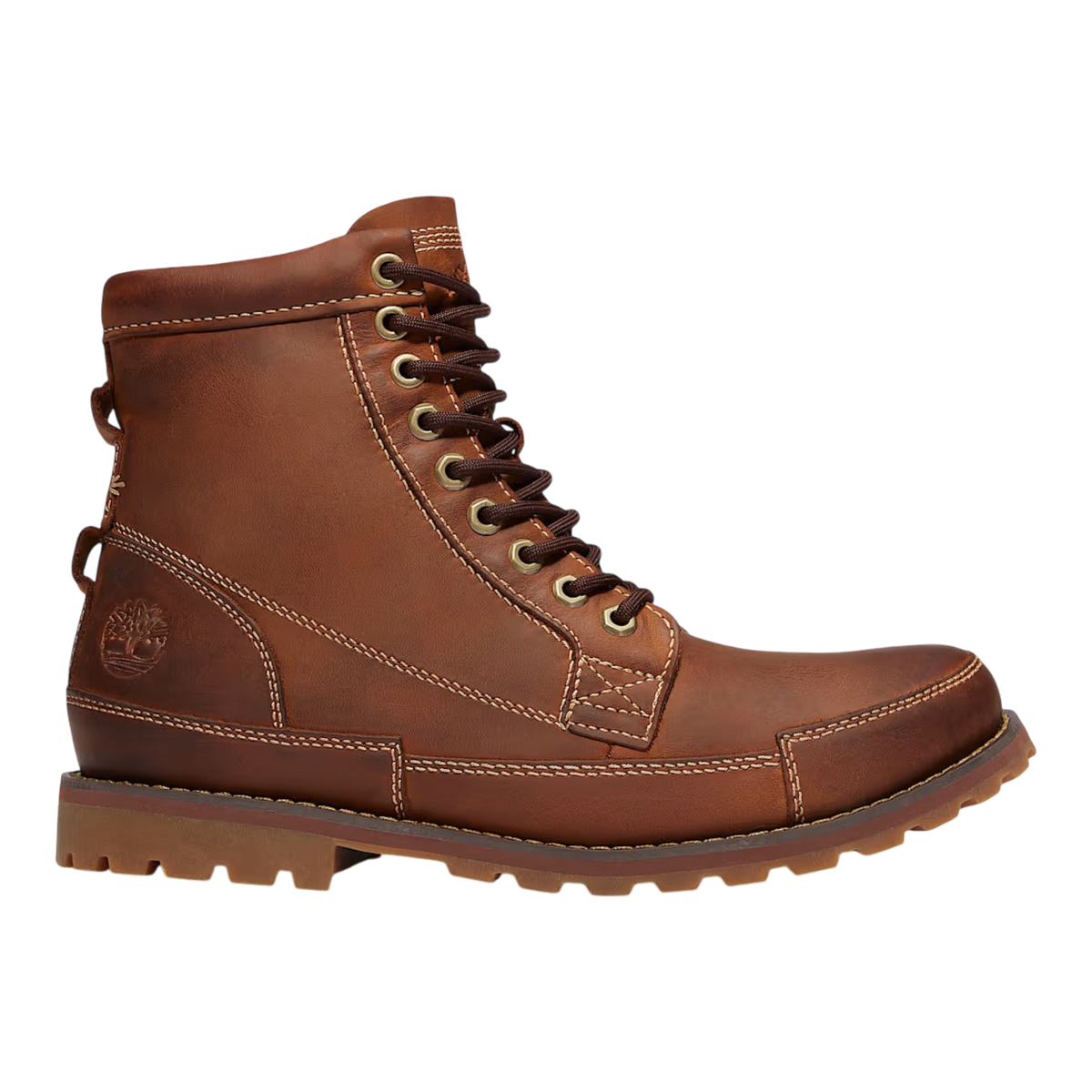 Timberland Earthkeepers 6-Inch Original Men's Boots — Red Brown Nubuck
