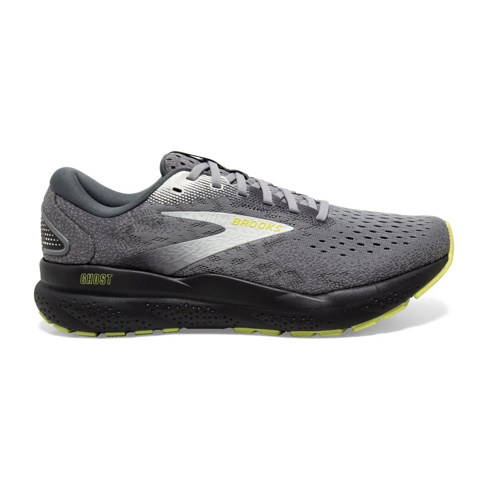 Brooks Ghost 16 Men's Sneakers — Primer Gray Running