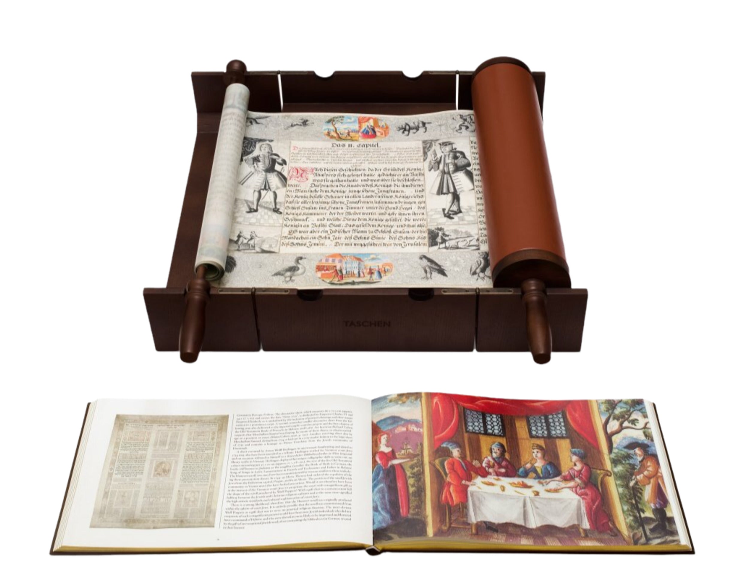 Taschen The Esther Scroll — Manuscript in Wooden Display