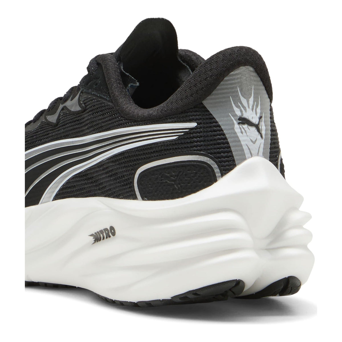 PUMA Velocity Nitro 4 Men's Running Shoes — PUMA Black/PUMA Silver