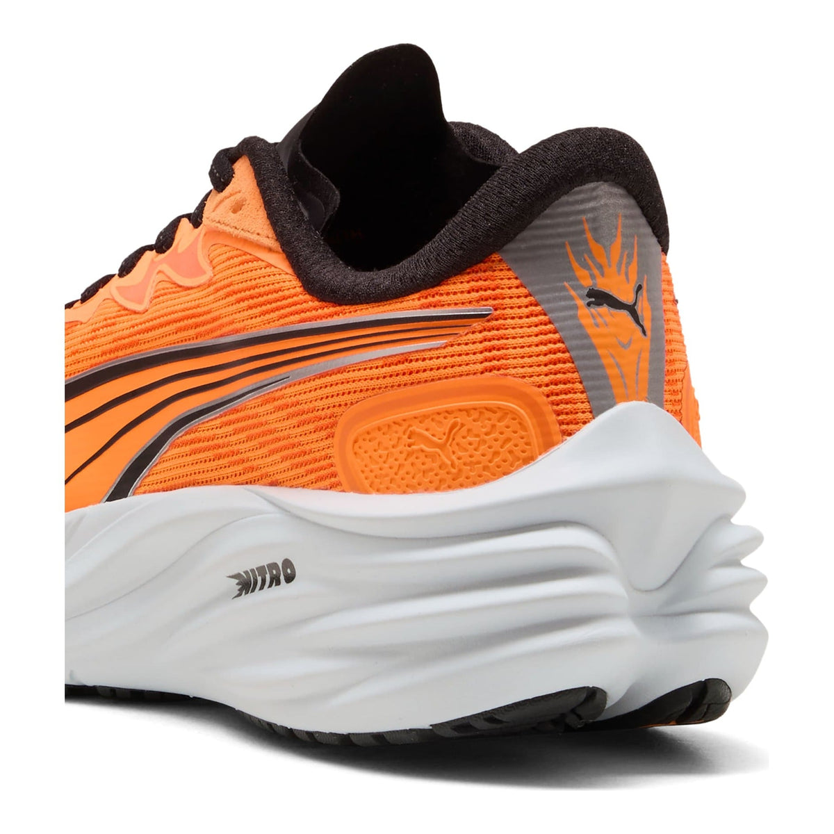 PUMA Velocity Nitro 4 Men's Running Shoes — Heat Fire/PUMA Black