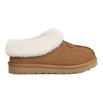 UGG Tazzette Womens Platform Slippers — Chestnut Suede